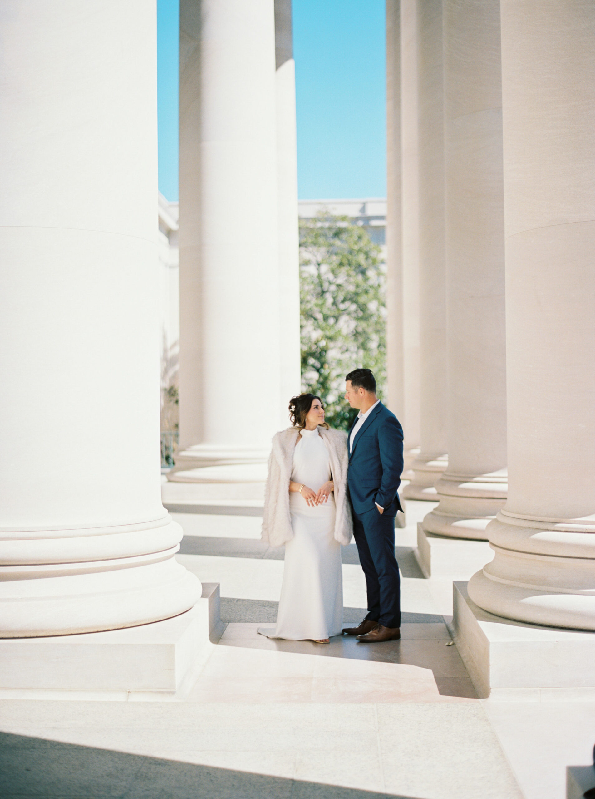 Engagement Session at the National Gallery of Art